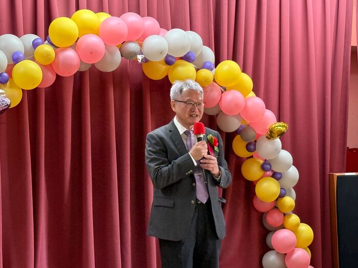 黃建寧校長致詞圖片