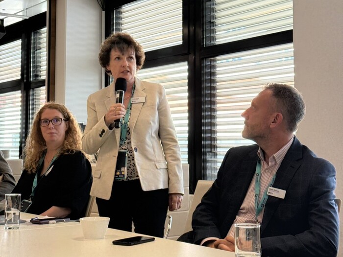 左起Sarah Allen - Director of Engagement and Communications, AMEE、Anne Lloyd - CEO, AMEE、Mark Rooker - Director of Professional Activities, AMEE圖片