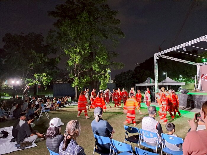原青社帶來舞蹈與戲劇表演，展現部落文化特色。