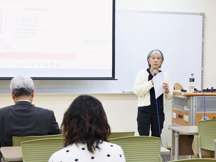 高教深耕辦公室黃正宜執行長介紹講師圖片