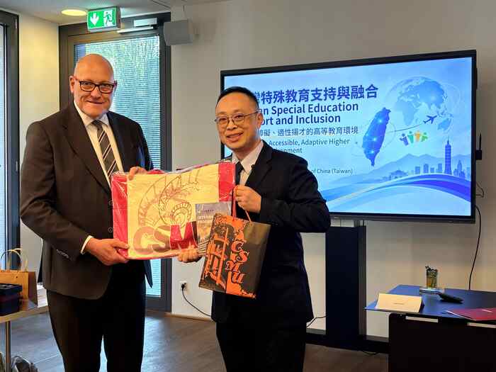 CSMU and Ruhr University Bochum exchanged practices in inclusive education and student support.圖片