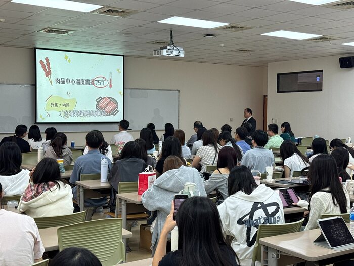 活動結合食農教育與食品安全，將食安知識透過影片方式傳遞出去。圖片