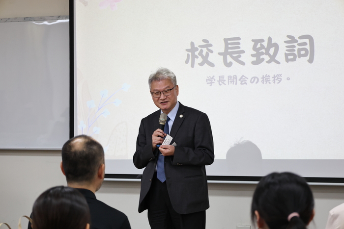 黃建寧校長期盼透過本次交流共同學習進步,開啟更多合作契機。圖片